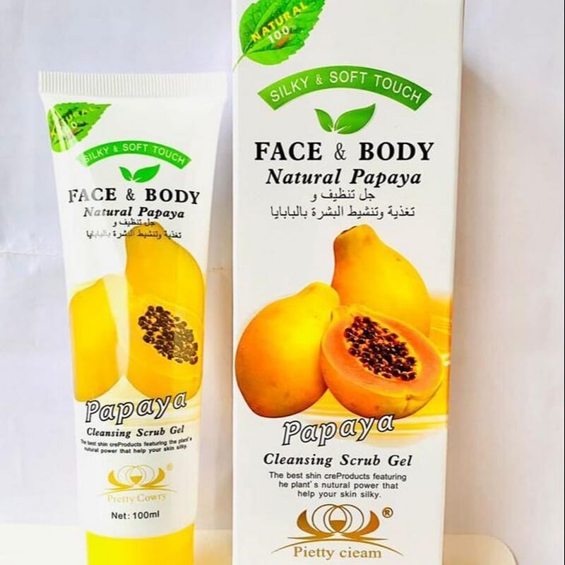 papaya scrub